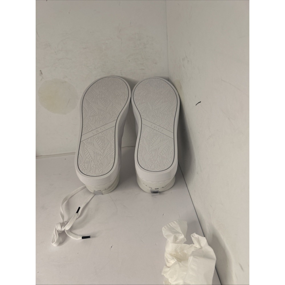 Loci Women's White Ten Logo High-Top Lace-Up Sneaker Shoes EU Size 37 US Sz 6.5 - Picture 9 of 10